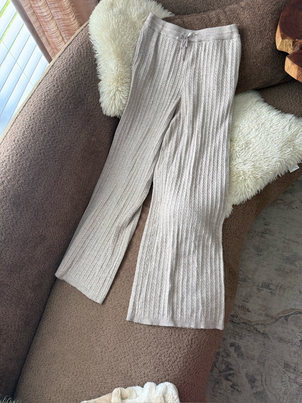 Rachel Parcell Knitted Wide Leg Pants